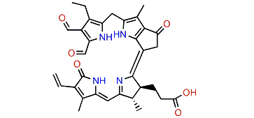 4,5-Dioxo-4,5-secopyrophaeophorbide B